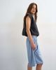 Topshop Topshop longline piping detail sports shorts in light blue - 2