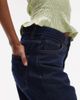Topshop Topshop loose jorts in rinse wash denim-Blue - 4