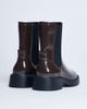 Topshop Topshop Lottie chelsea ankle boots in chocolate-Neutral - 2