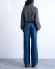 Topshop Topshop lounge low rise jean in vintage blue - 2