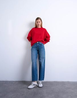 Topshop Topshop low rise relaxed jeans in vintage blue