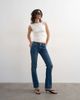 Topshop Topshop low rise slim leg jeans in rich blue - 3
