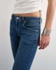 Topshop Topshop low rise slim leg jeans in rich blue - 4