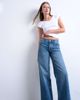 Topshop Topshop low rise straight leg jeans in vintage blue-Gray - 2