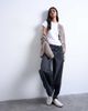 Topshop Topshop Lowrie low rise baggy jeans in washed black - 3