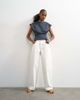 Topshop Topshop Lowrie low rise boyfriend jeans in white - 2