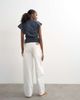 Topshop Topshop Lowrie low rise boyfriend jeans in white - 3
