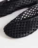 Topshop Topshop Luna woven ballet flats in black - 3