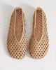 Topshop Topshop Luna woven ballet flats in sand-Neutral - 2