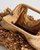 Topshop Topshop Mabel straw fringe clutch in natural-Neutral - 3