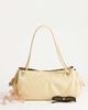 Topshop Topshop Maddie large shoulder bag in buttermilk-Yellow - 2