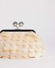 Topshop Topshop Maeve small embellished clutch in off-white - 4