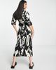 Topshop Topshop Maternity satin mini shirt dress in floral print-Multi - 2
