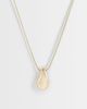 Topshop Topshop Matilda teardrop pendant necklace in gold - 1