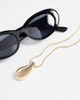 Topshop Topshop Matilda teardrop pendant necklace in gold - 2