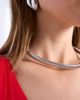 Topshop Topshop Matty waterproof stainless steel necklace in silver tone - 3