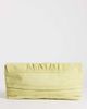 Topshop Topshop Meadow oversized strap clutch in chartreuse-Green - 4