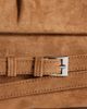 Topshop Topshop Meadow oversized strap clutch in tan-Brown - 3