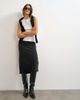 Topshop Topshop Melfi 90s length skirt in black - 1