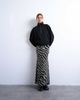 Topshop Topshop mesh zebra print maxi skirt in multi - 2