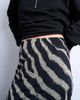 Topshop Topshop mesh zebra print maxi skirt in multi - 3