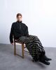 Topshop Topshop mesh zebra print maxi skirt in multi - 4