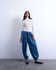 Topshop Topshop mid rise balloon jeans in mid blue - 2
