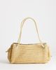 Topshop Topshop Miller large straw shoulder bag in natural-Neutral - 1