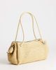 Topshop Topshop Miller large straw shoulder bag in natural-Neutral - 4