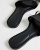 Topshop Topshop Mina mule flat sandals with hardware in black - 4