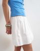 Topshop Topshop mini poplin skirt in white - 3