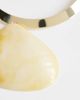 Topshop Topshop Mira statement necklace with shell pendant-Gold - 4
