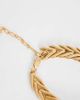 Topshop Topshop Molly arrow necklace in gold - 4