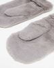 Topshop Topshop Molly fur mittens in gray - 4