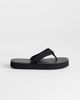 Topshop Topshop Molly toe thong sandals in black - 2