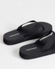 Topshop Topshop Molly toe thong sandals in black - 4