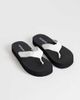 Topshop Topshop Molly toe thong sandals in black and white - 1