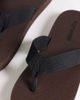 Topshop Topshop Molly toe thong sandals in chocolate-Brown - 3