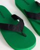 Topshop Topshop Molly toe thong sandals in green and black - 3