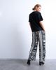 Topshop Topshop mono bold stripe satin pants - part of a set-Multi - 1