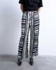 Topshop Topshop mono bold stripe satin pants - part of a set-Multi - 3