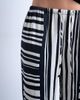 Topshop Topshop mono bold stripe satin pants - part of a set-Multi - 4