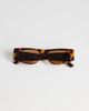 Topshop Topshop Mykonos cat eye sunglasses in tortoise effect-Brown - 3