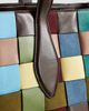 Topshop Topshop Myla large patchwork tote in blue - 3