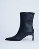 Topshop Topshop Nadie chisel toe ankle boots in black - 1