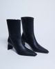 Topshop Topshop Nadie chisel toe ankle boots in black - 2