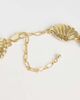 Topshop Topshop Naleigh swirl necklace in gold - 3