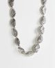 Topshop Topshop Naleigh swirl necklace in silver - 1