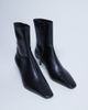 Topshop Topshop Narla premium real leather high pin heeled ankle boots in black - 4