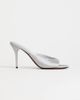 Topshop Topshop Nasim high heeled mules in gray satin - 1